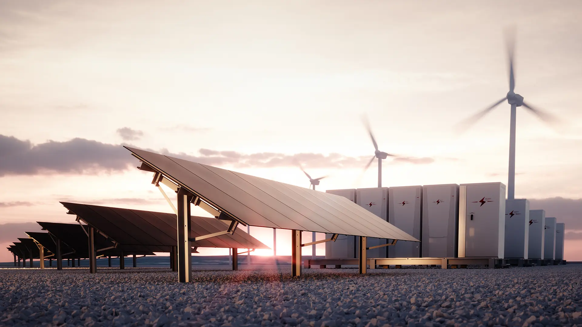 NuEnergy Infrastructure solar farm construction & wind farm manufacturers